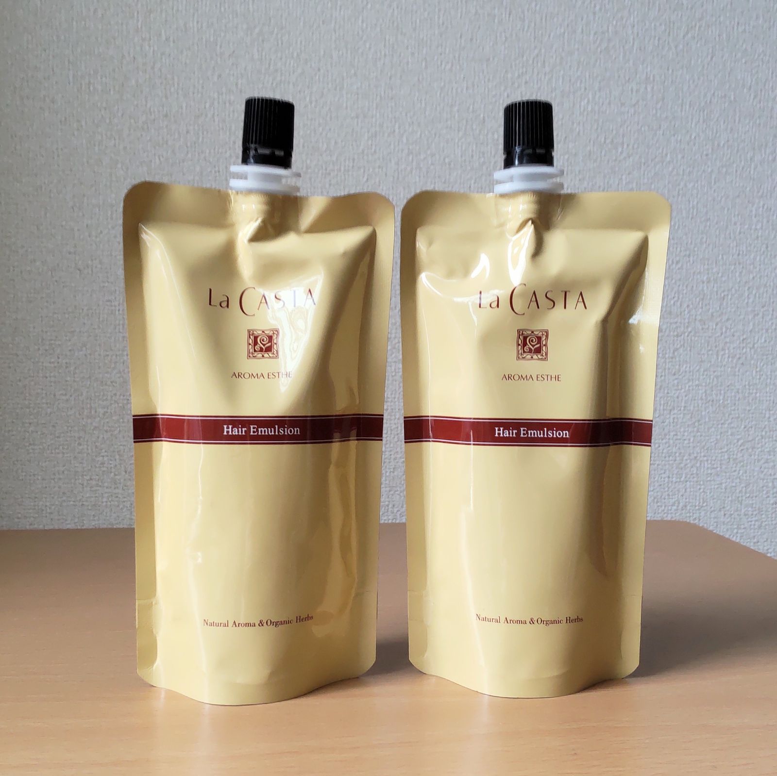 新品未使用 ラ・カスタ アロマエステヘアオイル140ml（詰替え用