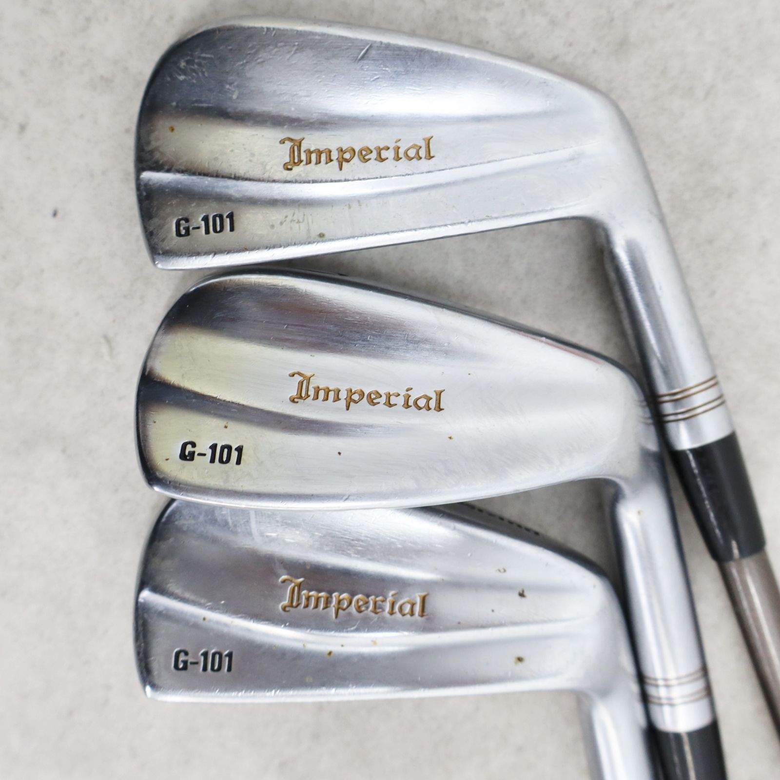 ▽アイアン ｜3本まとめ アイアン｜Mizuno ミズノ Imperial G