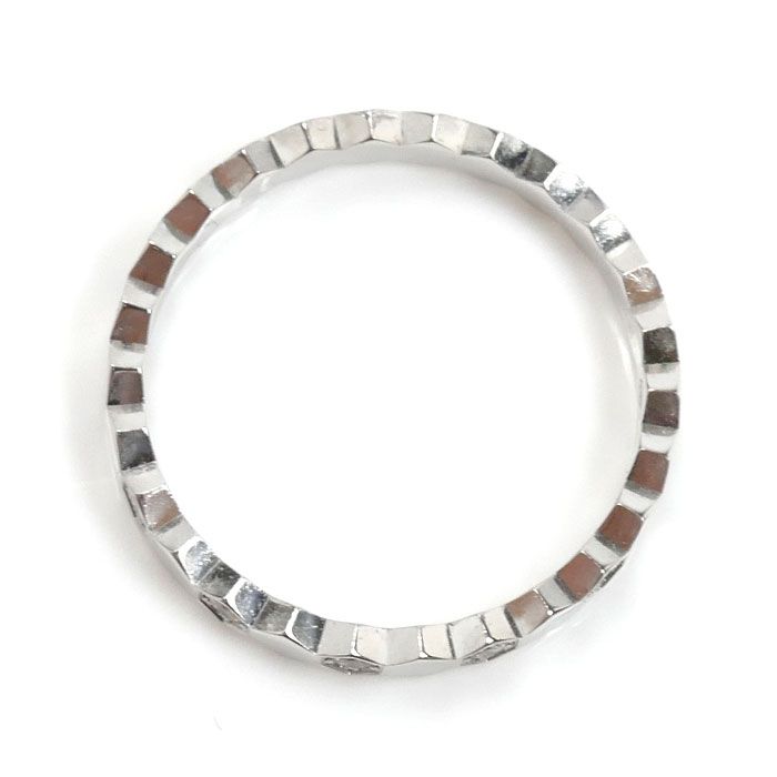 Chaumet ショーメ K18WG ホワイトゴールド ビーマイラブ ハーフ