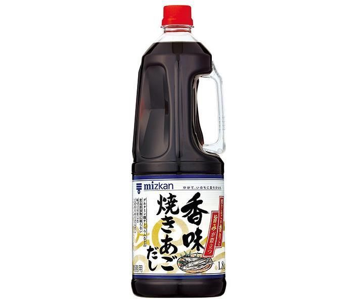 ミツカン 香味焼きあごだし 1.8Lペットボトル×6本入× 2ケース ｜ 一般食品 調味料 つゆ PET 希釈用 料理だし 業務用