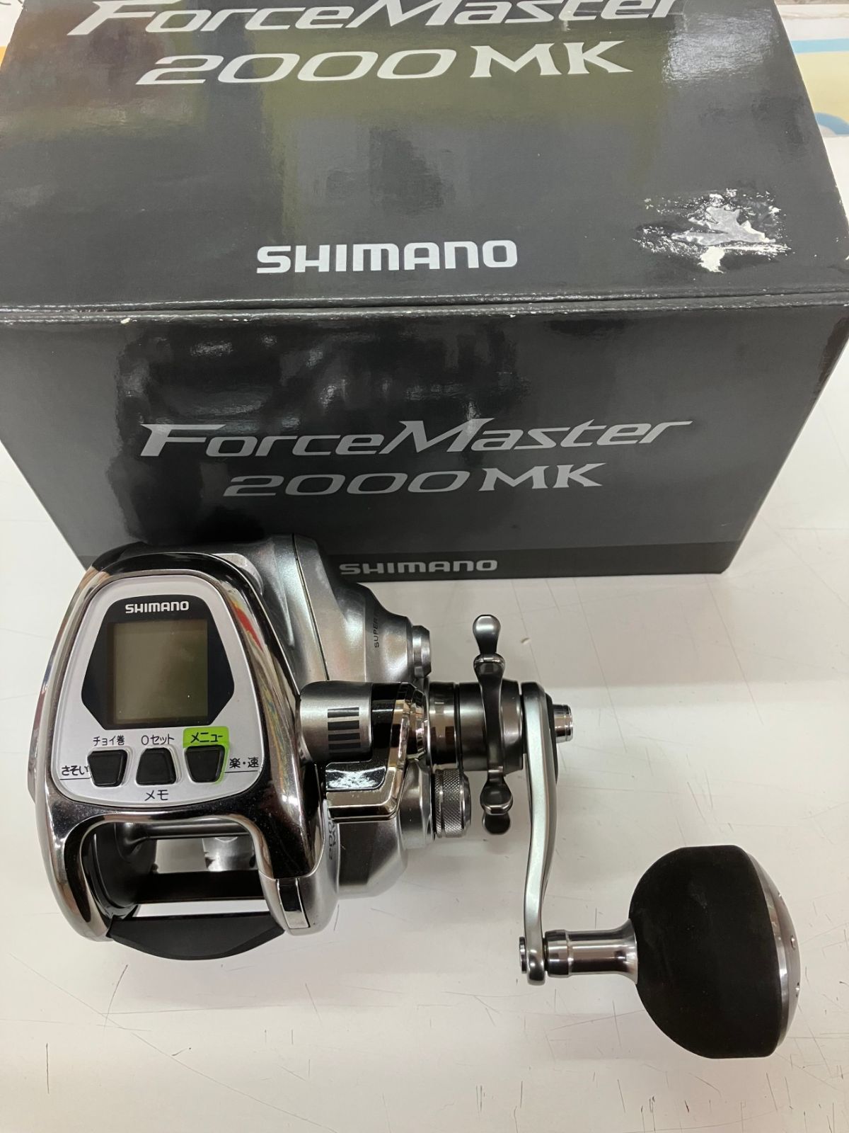 シマノ フォースマスター2000MK SHIMANO FORCE MASTER 2000MK 中古品（12）トンジギ 中深海 スルメイカ 電動ジギング  太刀魚 真鯛 - メルカリ