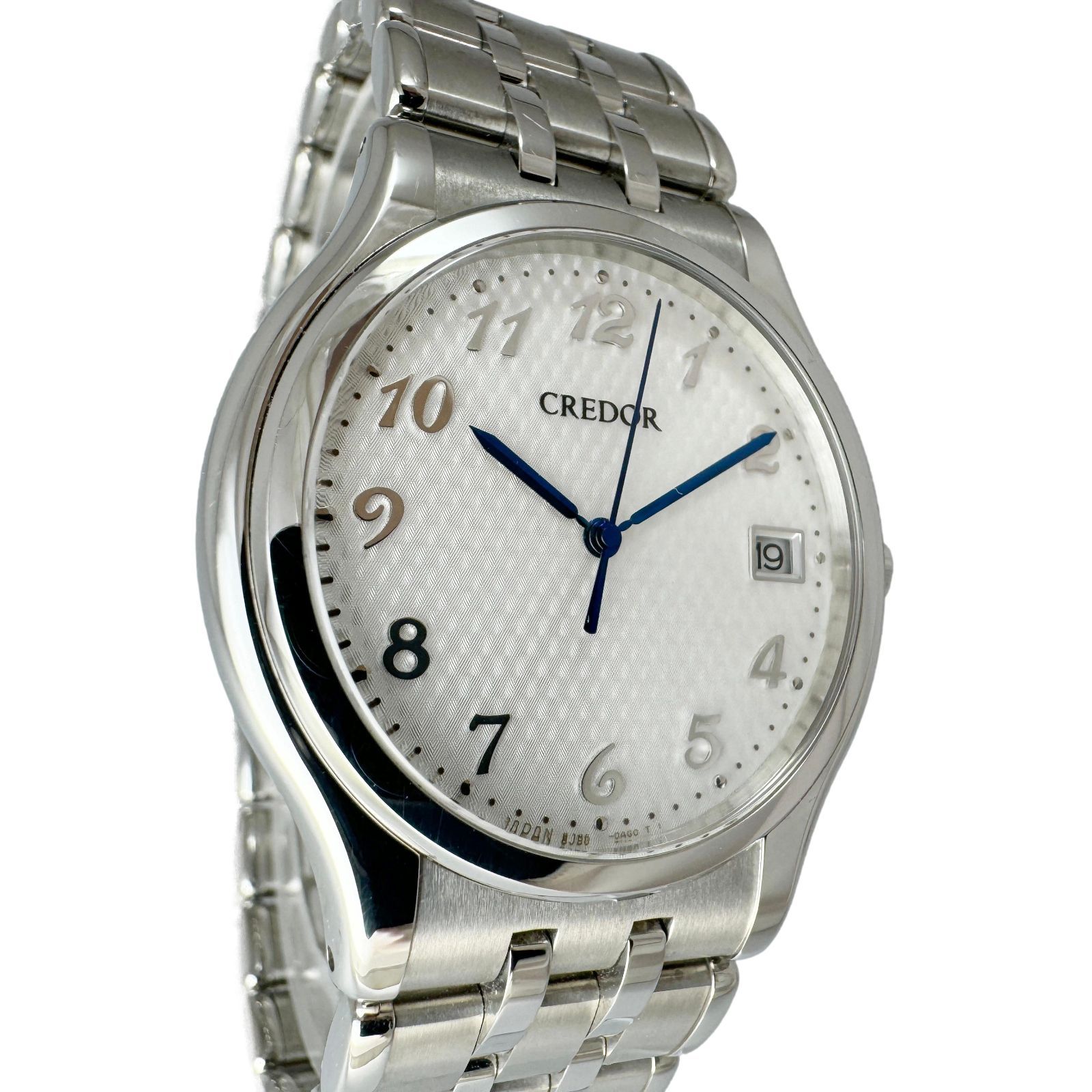 SEIKO セイコー クレドール シグノ クォーツ メンズ 腕時計 シルバー