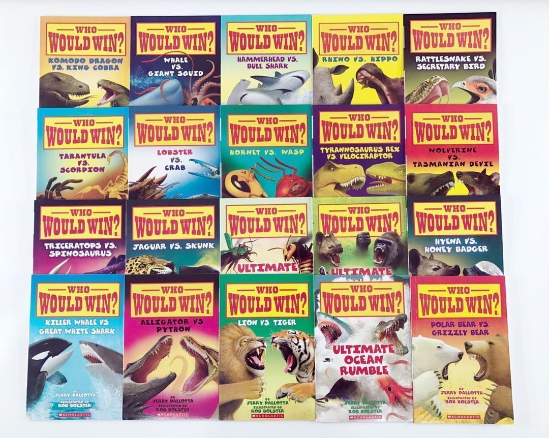 Scholastic:WHO WOULD WIN ？シリーズ24冊 Amazon.com: Ultimate Shark Rumble (Who Would Win?) (24