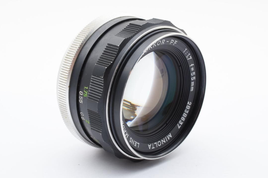 Minolta MC ROKKOR-PF 55mm F1.7 SO205 - メルカリ