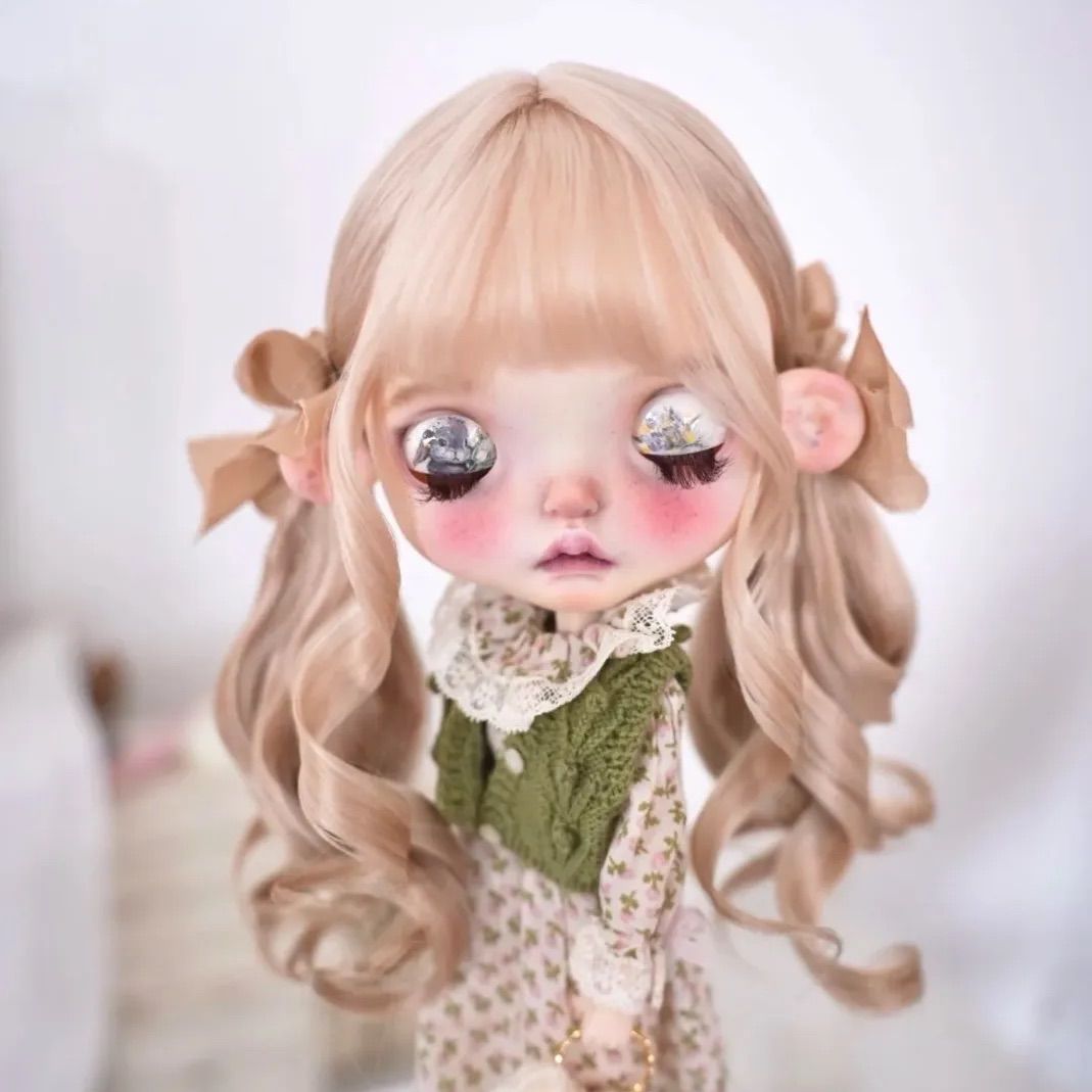 11月 新品 ブライス　マヘアウィッグ　海外作家様 ブライス ウィッグ モヘアウィッグ 海外作家 くるくる カーリー