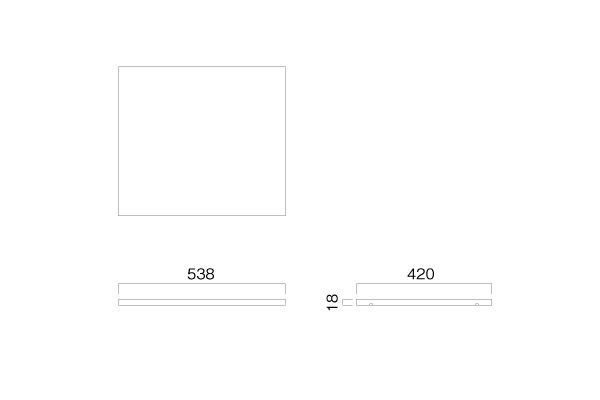 B 2323 2333用棚板 BP 230 HAMILEX ハヤミ工産