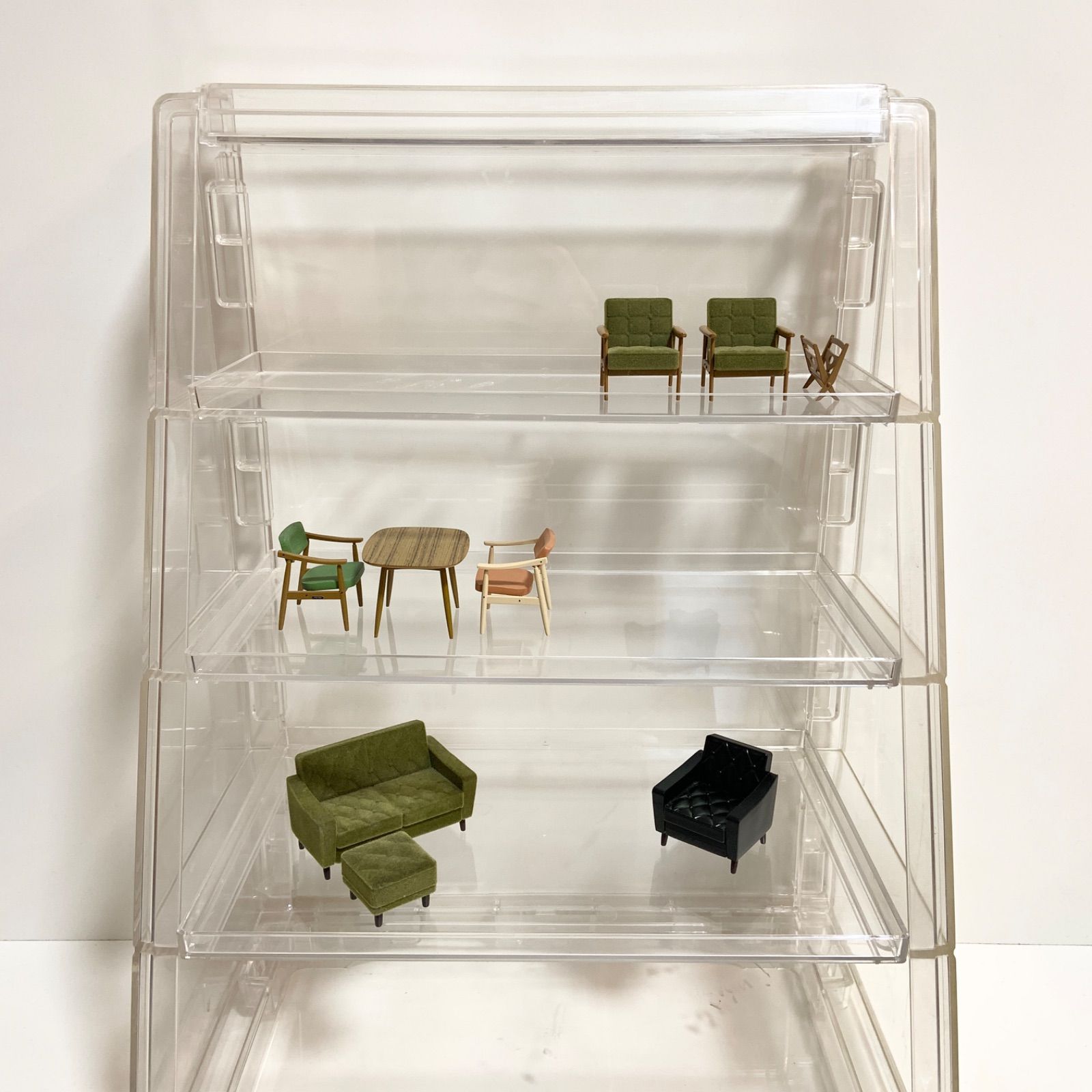 棚 収納BOX ポストモダン ミッドセンチュリー