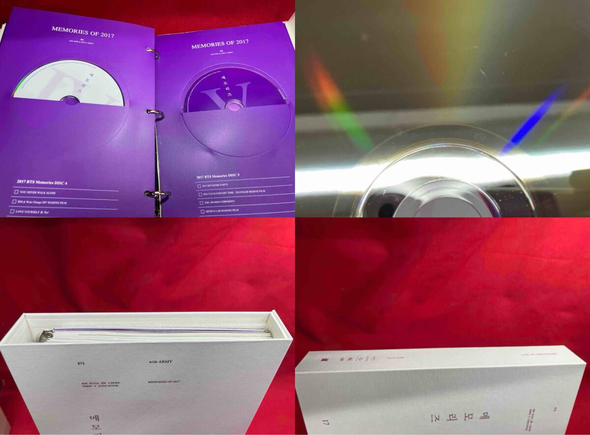 中古『BTS Memories of 2017［DVD］』 BTS Opened Memories of 2017 DVD Full Package With 1 Random