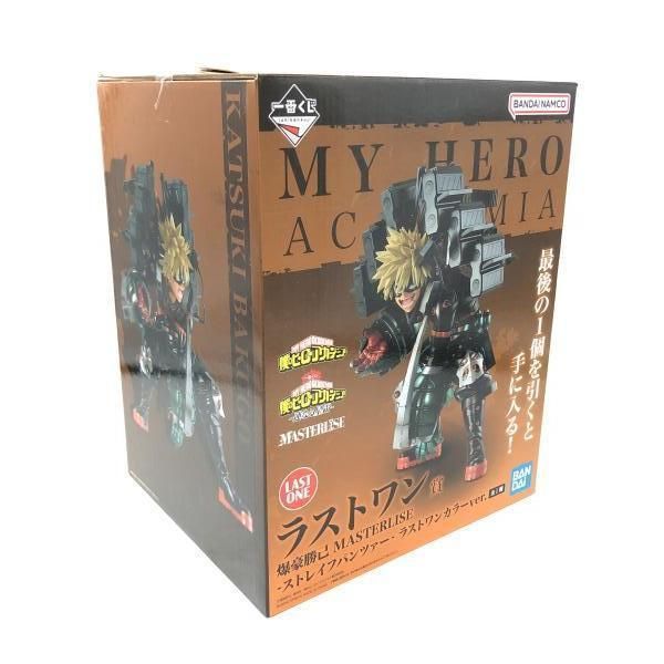 バンダイ 一番くじ ラストワン賞 爆豪勝己 MASTERLISE ストレイフパンツァー ラストワン Ver. 僕のヒーローアカデミア 連なる星霜 6