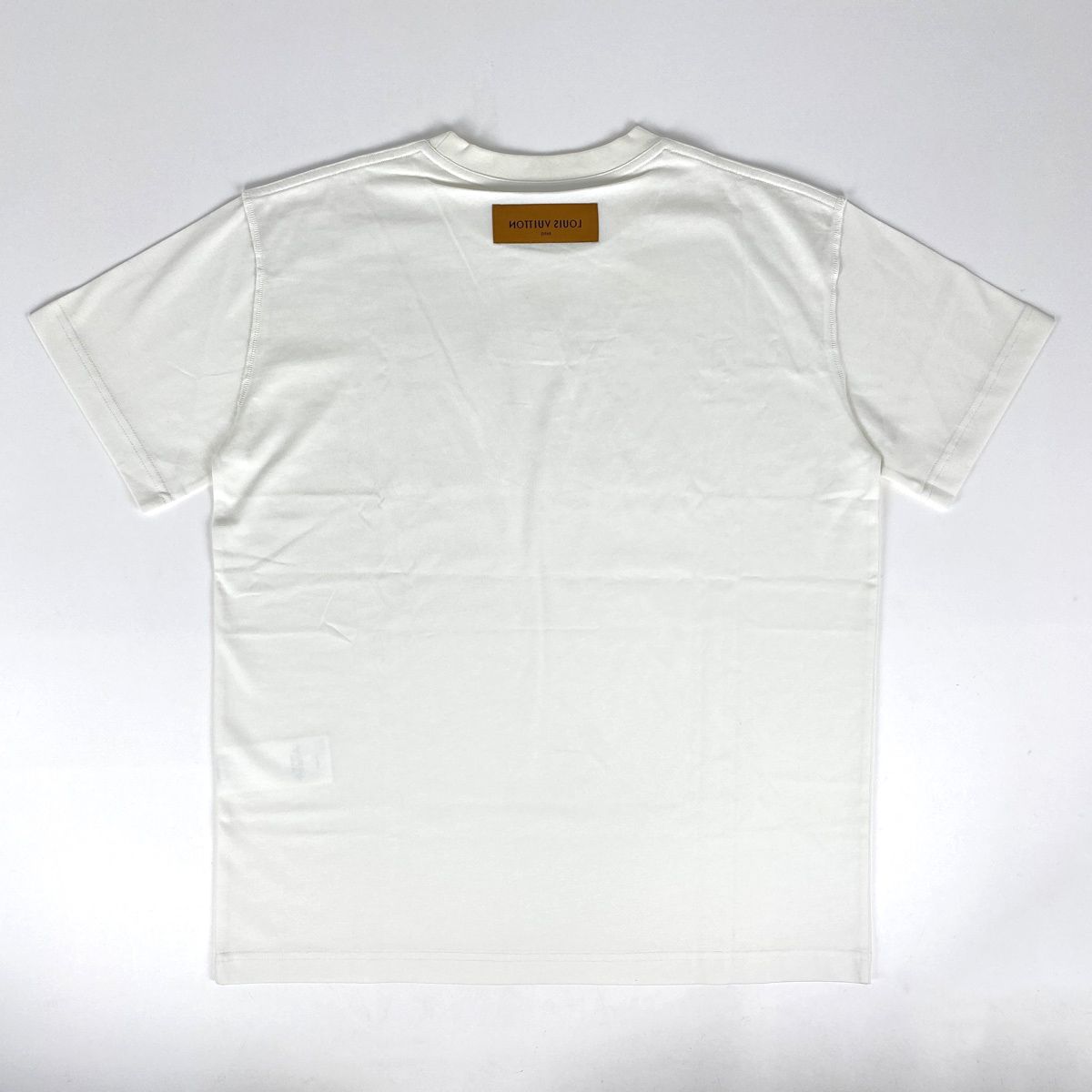 ルイ・ヴィトン Louis Vuitton ロゴ Tシャツ エンボスロゴ LV トップス