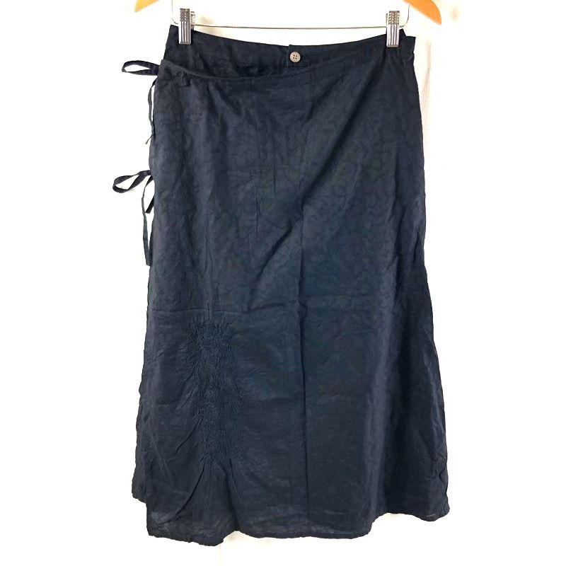 Haat 巻きスカート ハートイッセイミヤケ チェック柄ドット模様ラップ