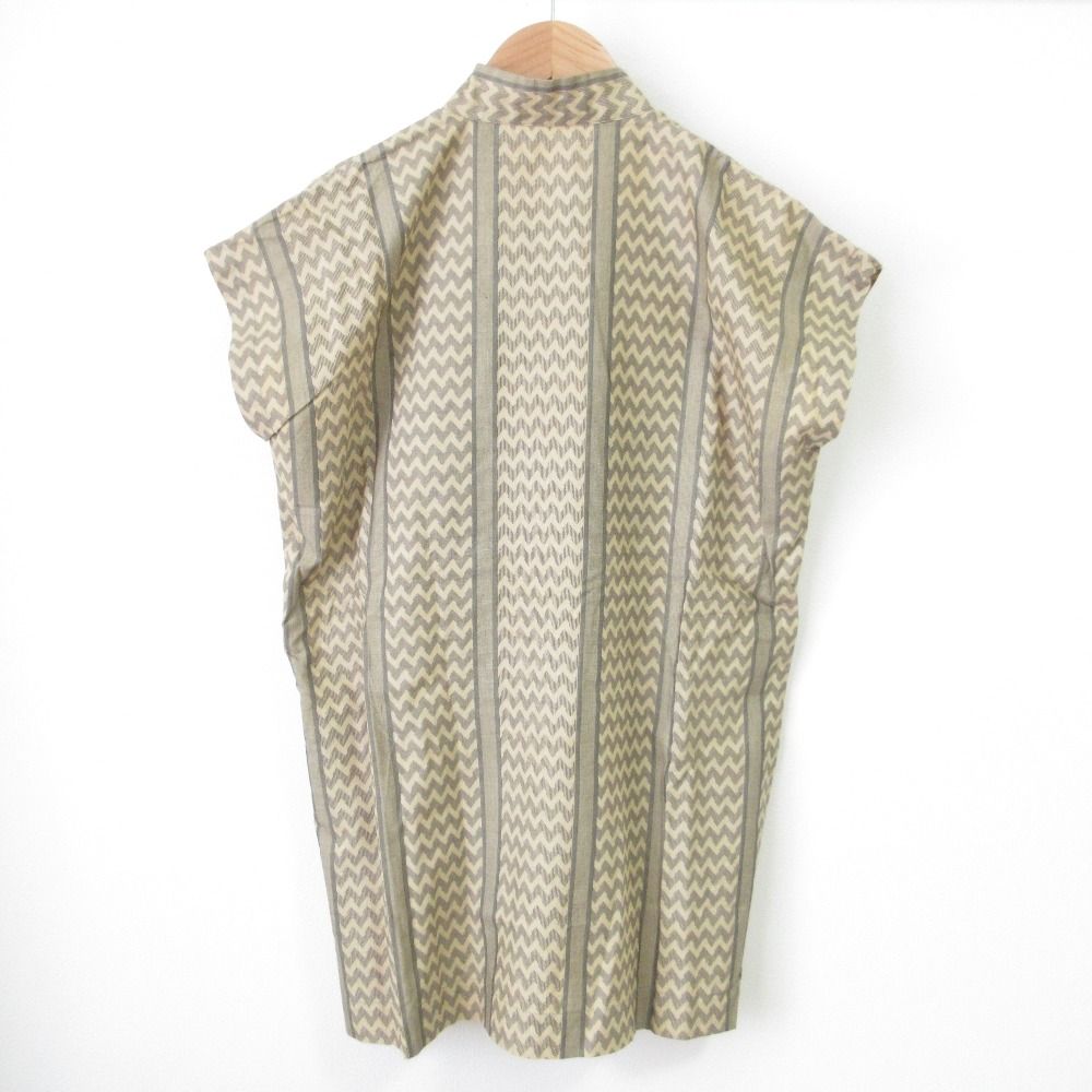 良品 ISSEY MIYAKE イッセイミヤケ 筆タグ ヴィンテージ ノースリーブ