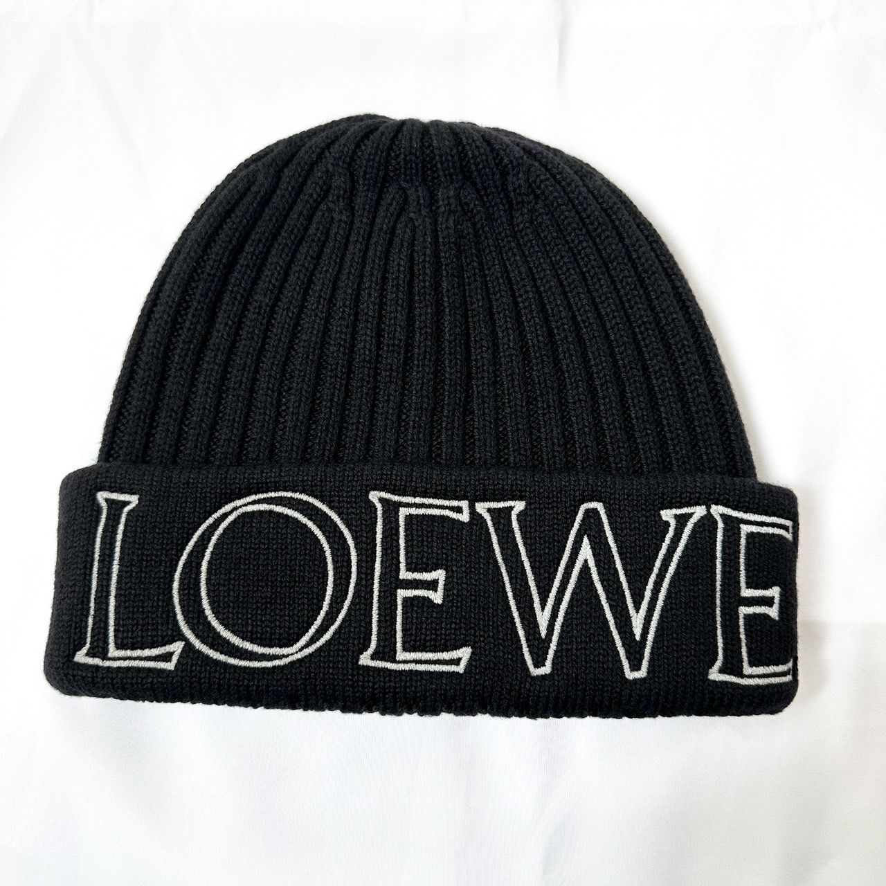 LOEWE ＞ロエベ・ロゴ・ビーニー - メルカリ