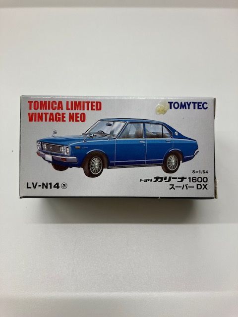 トミカリミテッドヴィンテージネオ トヨタカリーナ1600ST・1600DX ミニカーショップ ケンボックス トミカリミテッドヴィンテージ