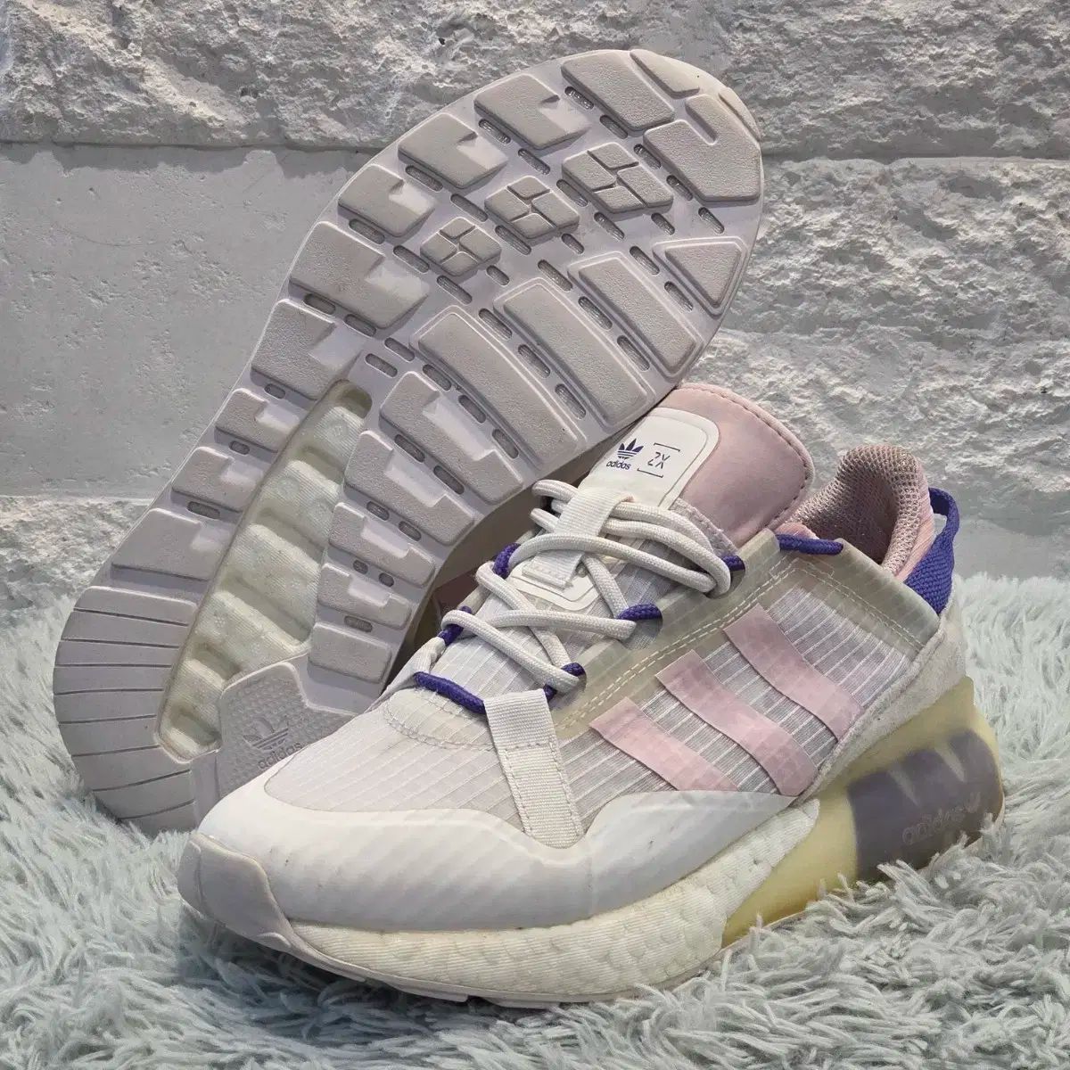 8a-27:アディダス ZX 2K ブースター GZ7874 (230mm) 2K ZX Boost Slime
