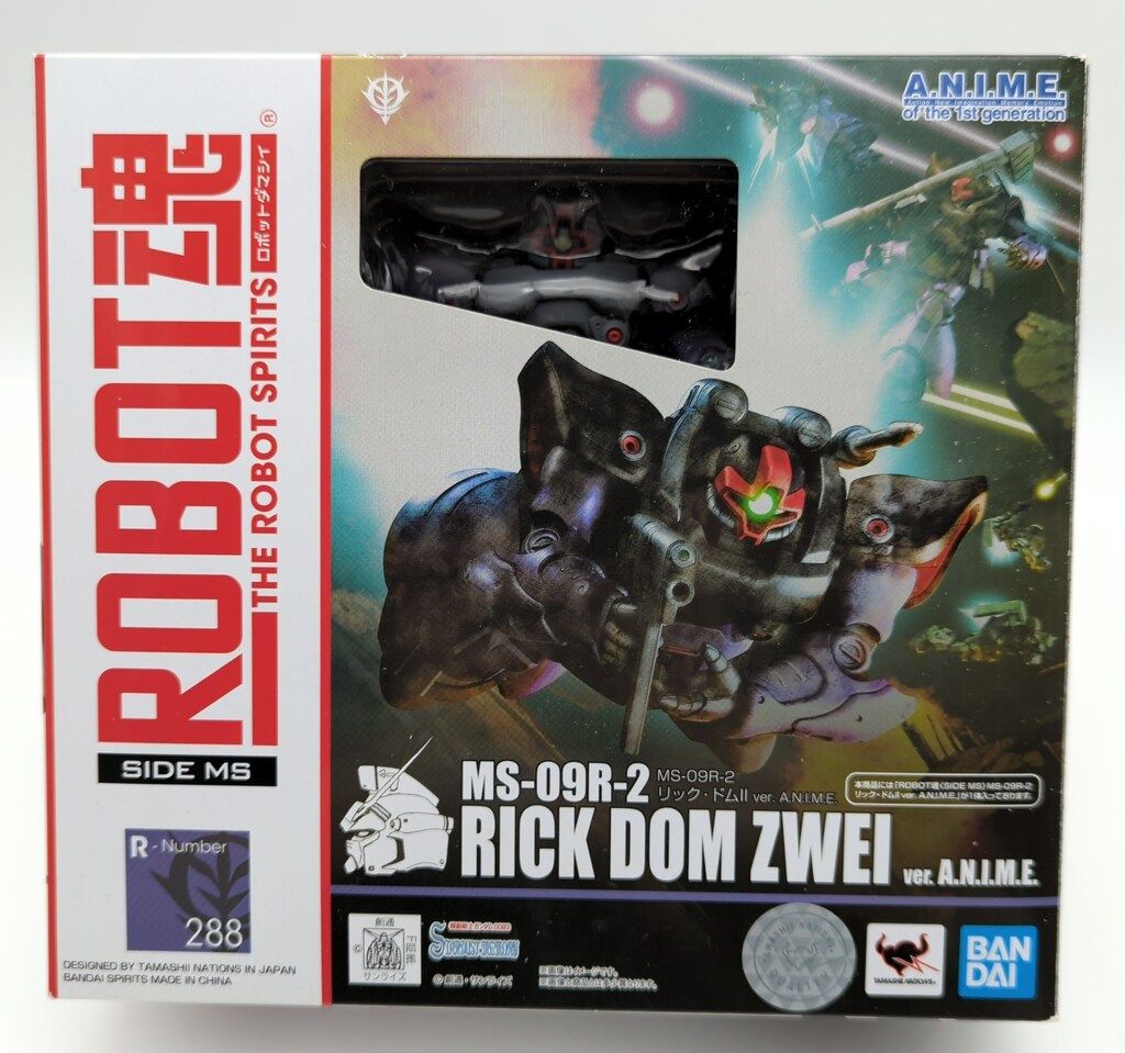BANDAI SPIRITS ROBOT魂u003cSIDE MSu003e 機動戦士ガンダム0083 STARDUST MEMORY MS-09R-2 リック・ドムII ver. A.N.I.M.E. 288