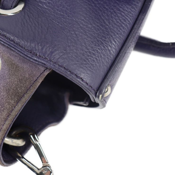 節約 JIMMY CHOO ジミーチュウ ハンドバッグ - レザー スウェード  