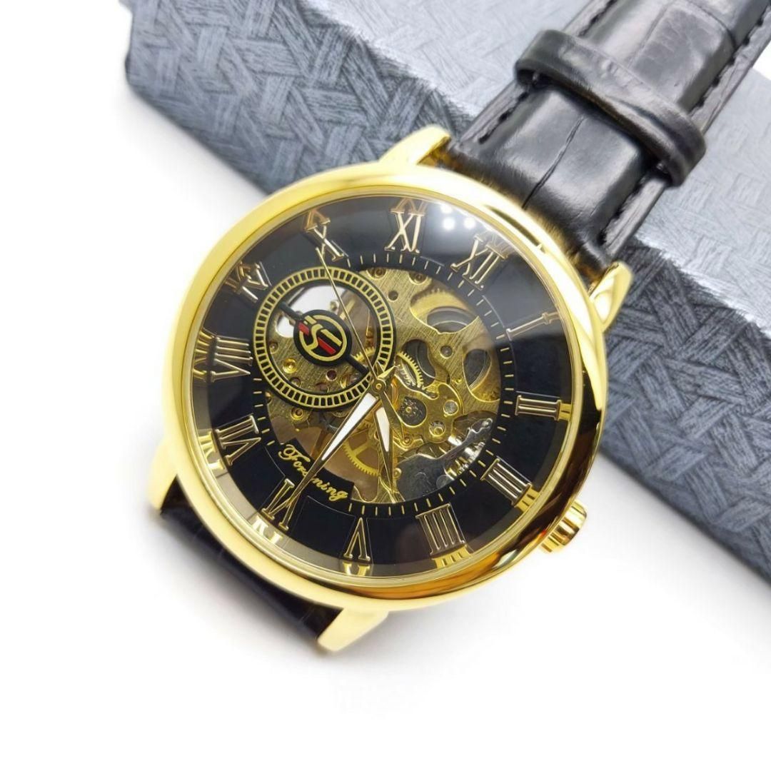 新品☆フルスケルトン☆高級時計 自動巻き 機械式 腕時計 限定 セール 通販