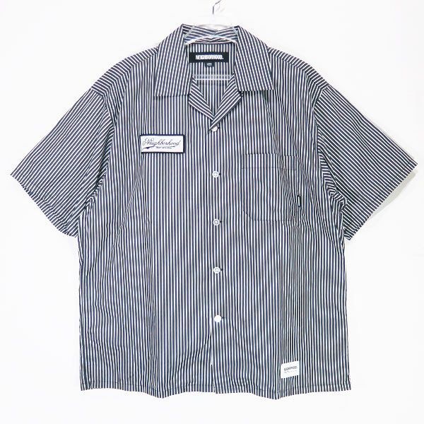 【Shinichi. 】NEIGHBORHOOD ストライプ ワークシャツ NEIGHBORHOOD / STRIPE WORK SHIRT SS – web-inter