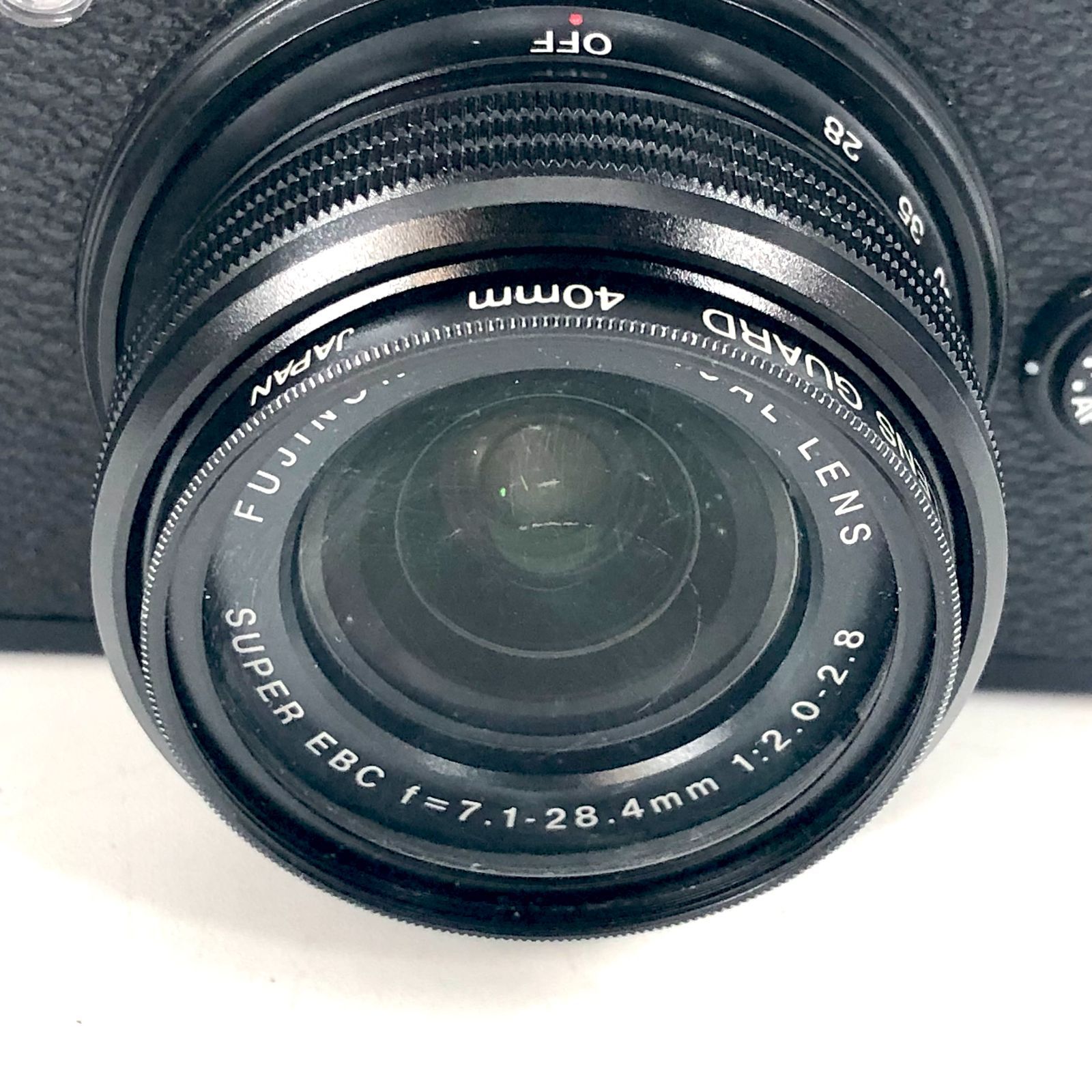 FUJIFILM フジフィルム X20 レンズ f=7.1-28.4mm 1:2.0-2.8