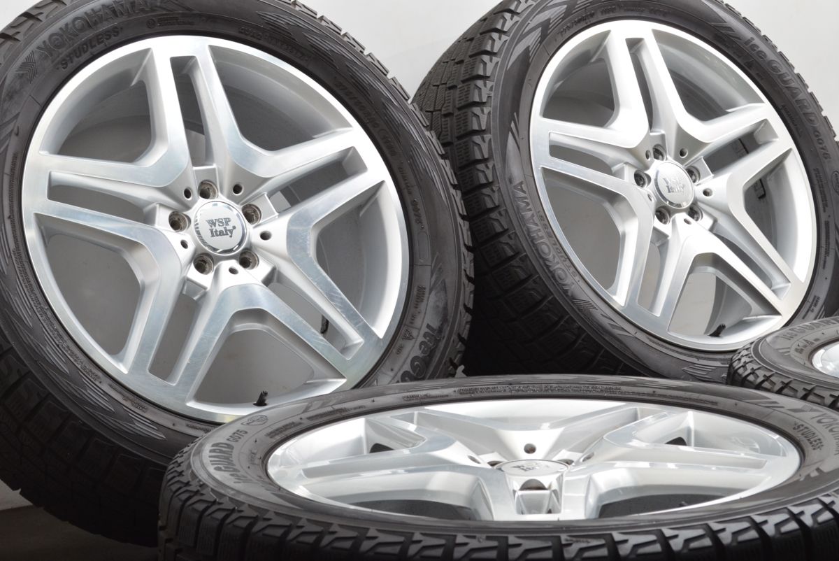 交換用に WSP ITALY 20in 8.5J 60 ヨコハマ アイスガード G075 275 50R20 ベンツ GLクラス GLE 交換用 ホイールのみ販売