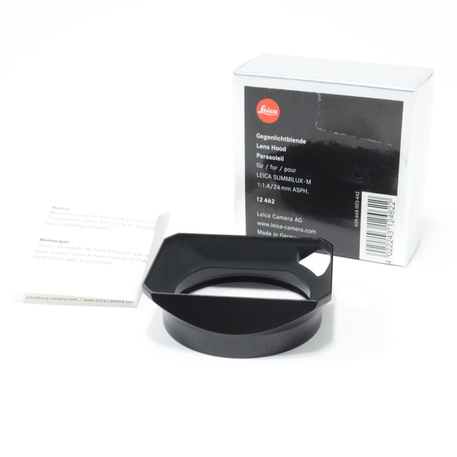 |フジヤカメラ | Leica レンズフード M 1.4|24mm 12462