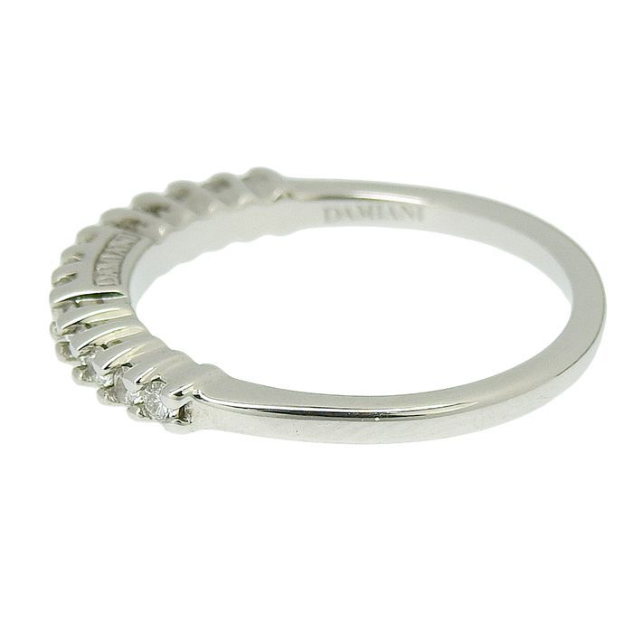 DAMIANI ダミアーニ ハーフエタニティ ダイヤ リング K18WG 750