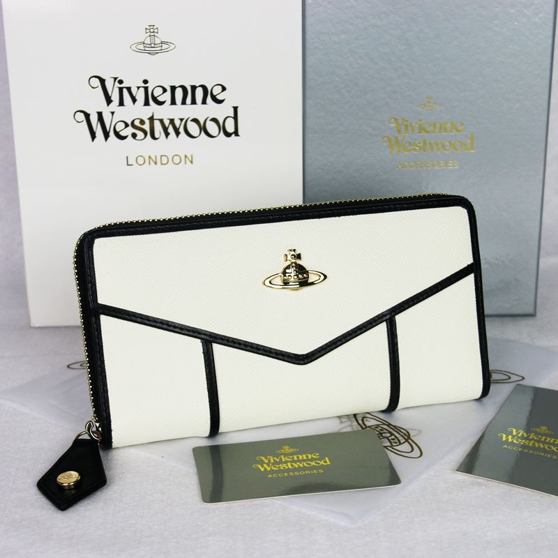 ■Vivienne Westwood■ グレインレザー 折りたたみ財布 [GOLD] ゴールド（金色）系 Vivienne Westwood(ヴィヴィアンウエスト