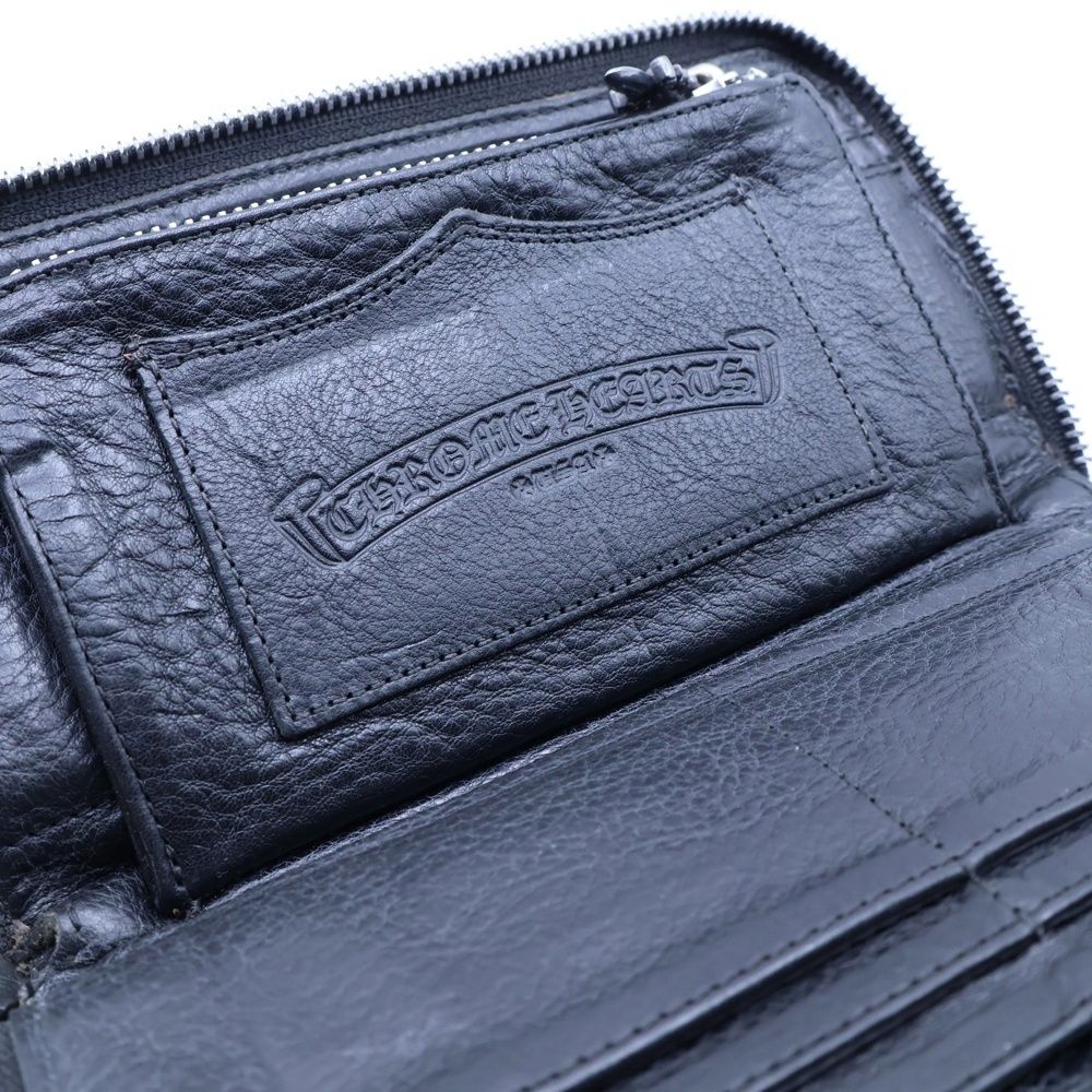 CHROME HEARTS ダブル フレアニー ラウンドジップ CHROME HEARTS (クロムハーツ) REC F ZIP ダブル フレアニー ラウンド