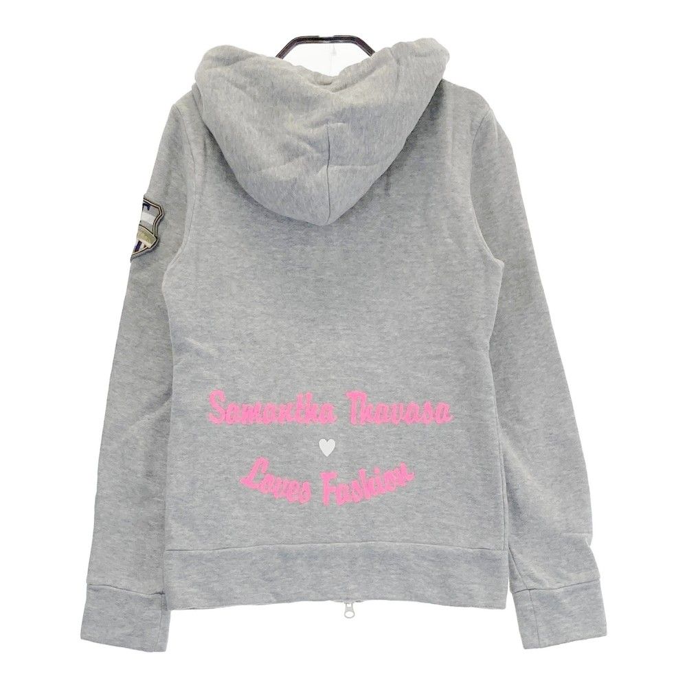 25%OFF　サマンサタバサ　総柄ロゴ　ゴルフパーカー　Ｌサイズ　ネイビー サマンサタバサ ゴルフパーカー☆ 25%OFF サマンサタバサ 総柄