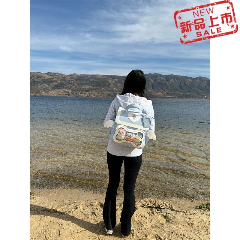 水色界隈 天使界隈 エンジェルリュック 地雷系 量産型 水色界隈 痛バ かわいい e11f73457c88d14d4ca8d236c68f02