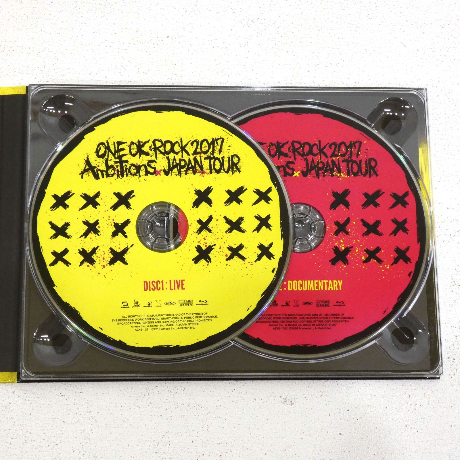 ONE OK ROCK  2017 2018 3点まとめ売り New ONE OK ROCK 2018 AMBITIONS JAPAN DOME TOUR Blu-ray