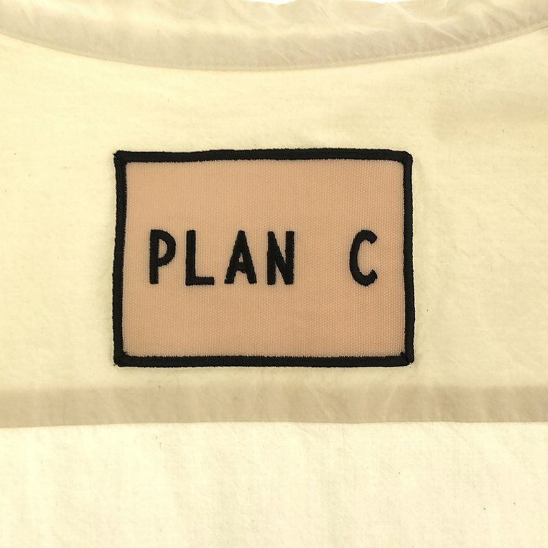 Plan C / プランシー | ピンタックフリル バックドローストリング シャツ ブラウス | 36 | エクリュ | レディース Plan C / プランシー | ピンタックフリル バックドローストリング