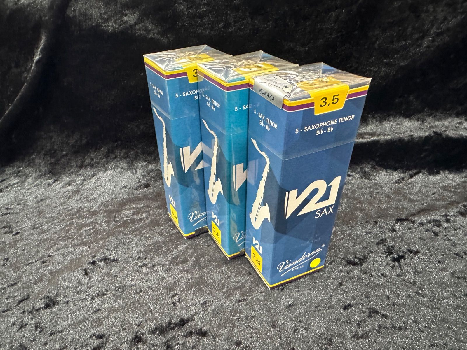 Vandoren バンドレン V21 テナーサックス リード 3.5 3箱セット