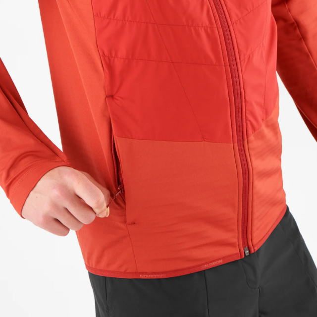 SALOMON サロモン トレイルランニング フリースジャケット