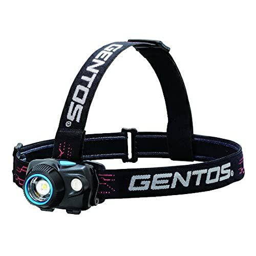 【迅速発送】GENTOS(ジェントス) LED ヘッドライト USB充電式(専用充電池/単4電池) 強力 580ルーメン 釣り ダブルスター WS-243HD 赤色サブLED