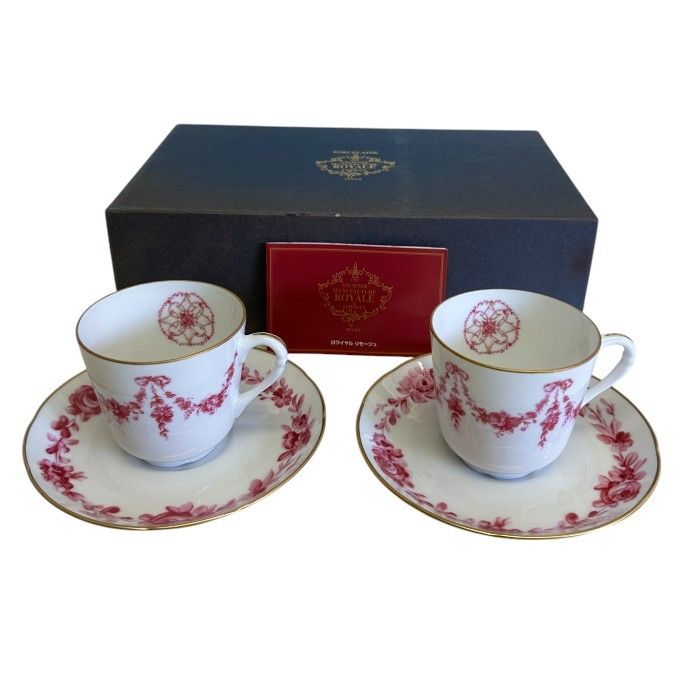ROYALE LIMOGES ロワイヤルリモージュ カップ＆ソーサー ルイ15世 復刻