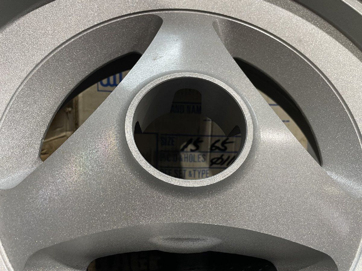 【新品 旧車ホイール 超希少】ハヤシレーシング ホーネット Rタイプ 15インチ 4本 6.5J4HPCD114.3+14 センターロック 当時物　(MHZ777) クレジットカード QRコード決済可能 新品 旧車ホイール 超希少】ハヤシレーシング ホーネット Rタイプ 15