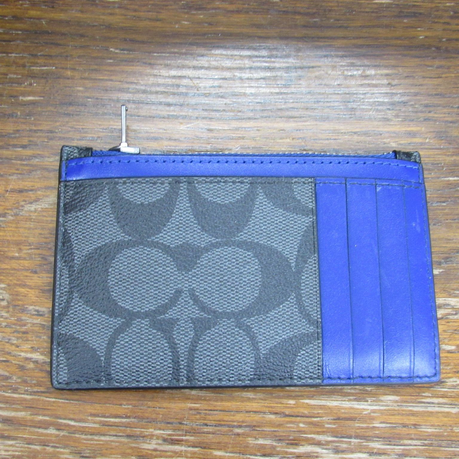 ♥ c4281 coach コーチ カードケース 総柄 シグネチャー エキスパート藤沢辻堂