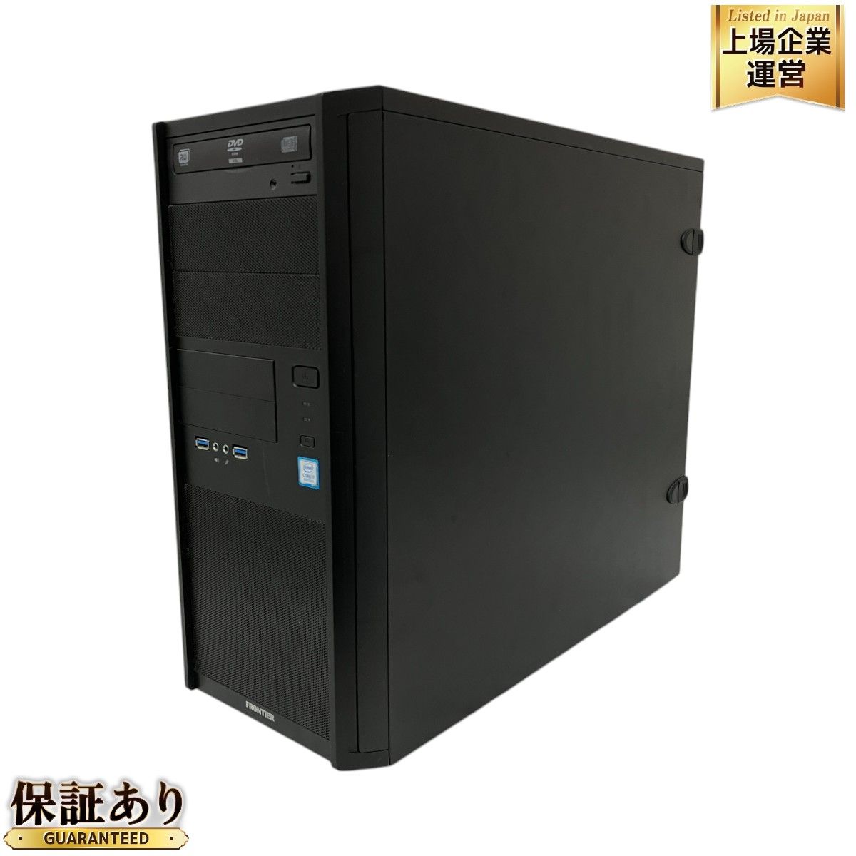 FRONTIER デスクトップ パソコン i7 8700 16GB HDD 2TB SSD 512GB GTX 1660 Ti win10 中古  M9440387