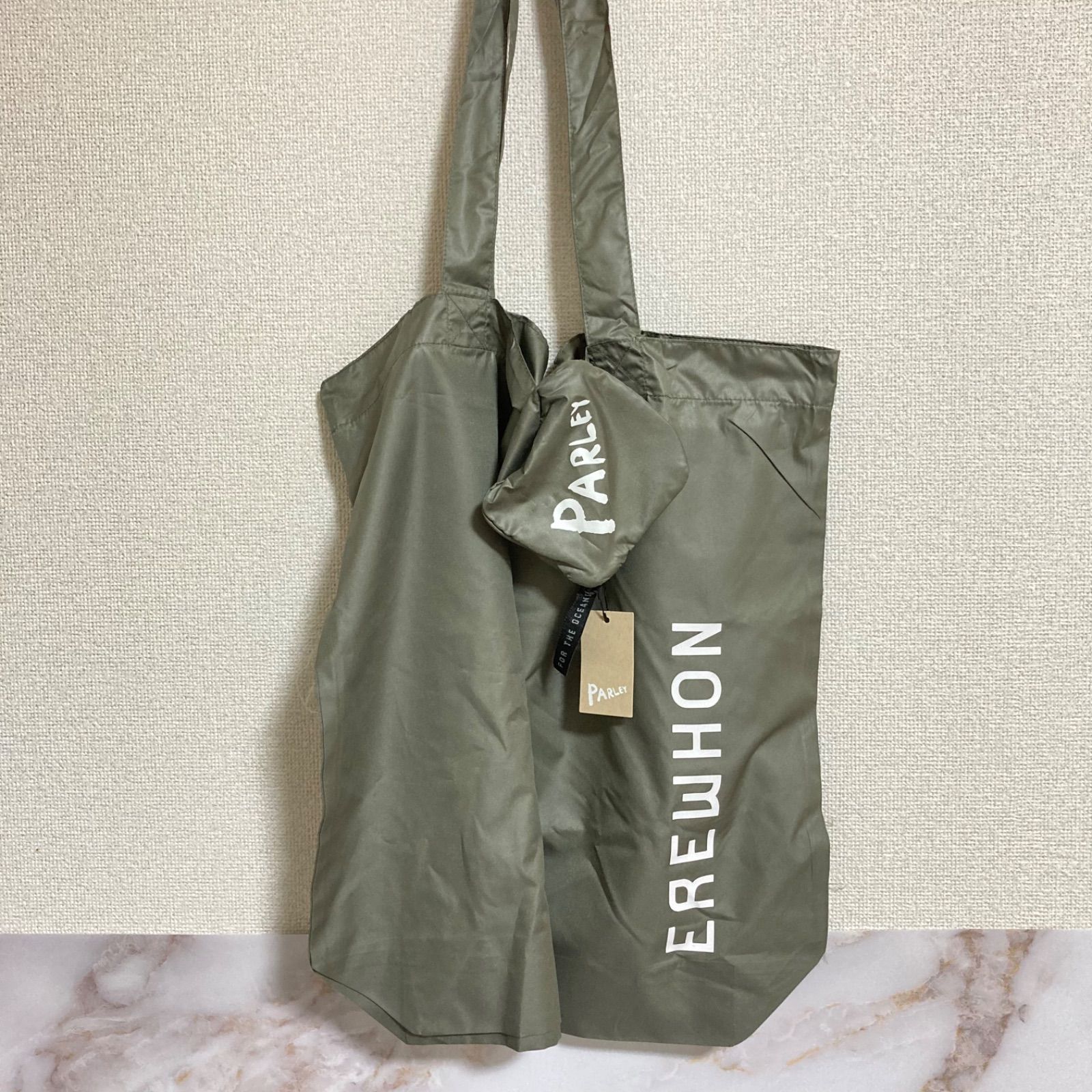 SALE！】日本未発売 オーガニックスーパー EREWHON エコバッグ - メルカリ