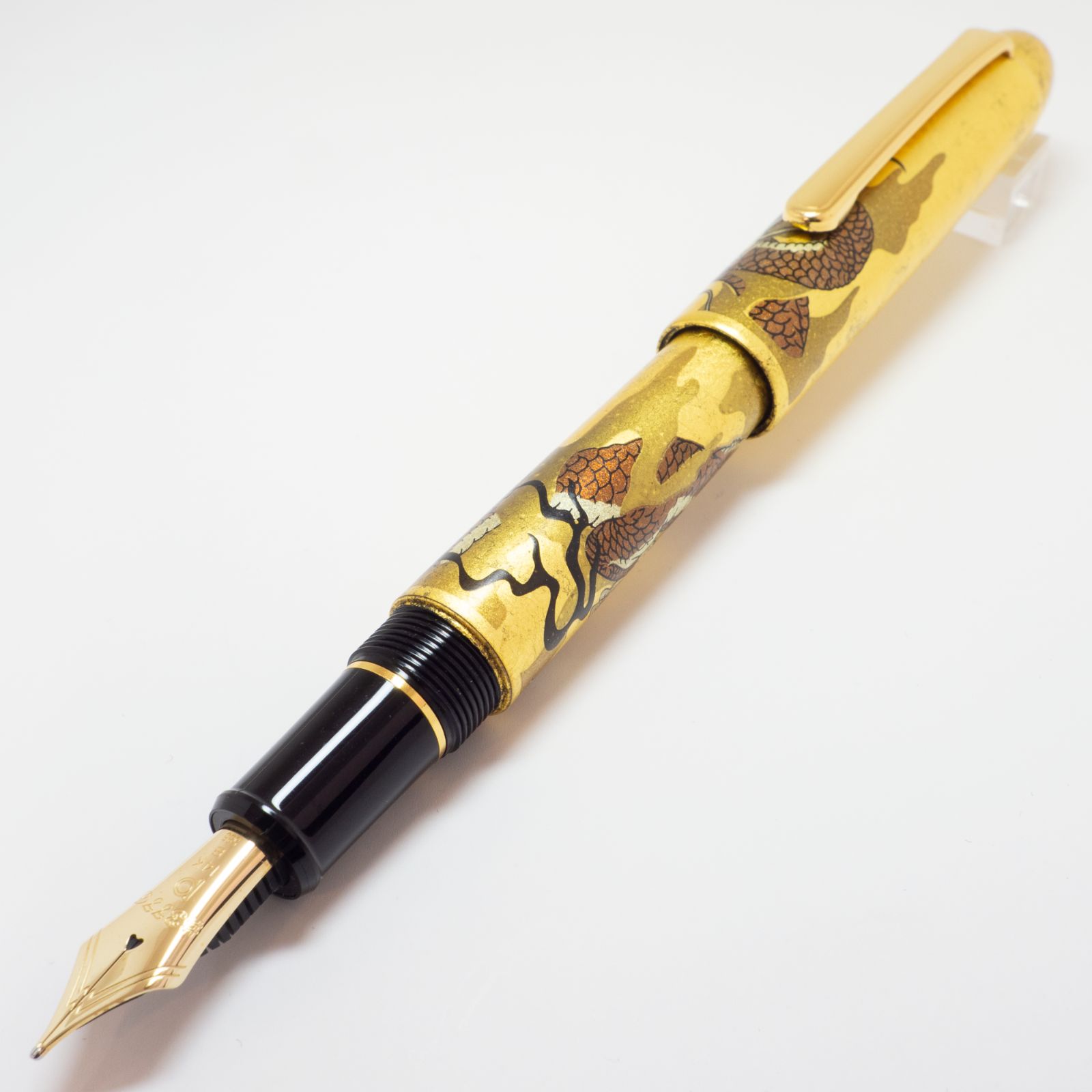 中屋万年筆 プラチナ 3本 太字 中字 細字 未使用 NAKATA 14K ペン先 