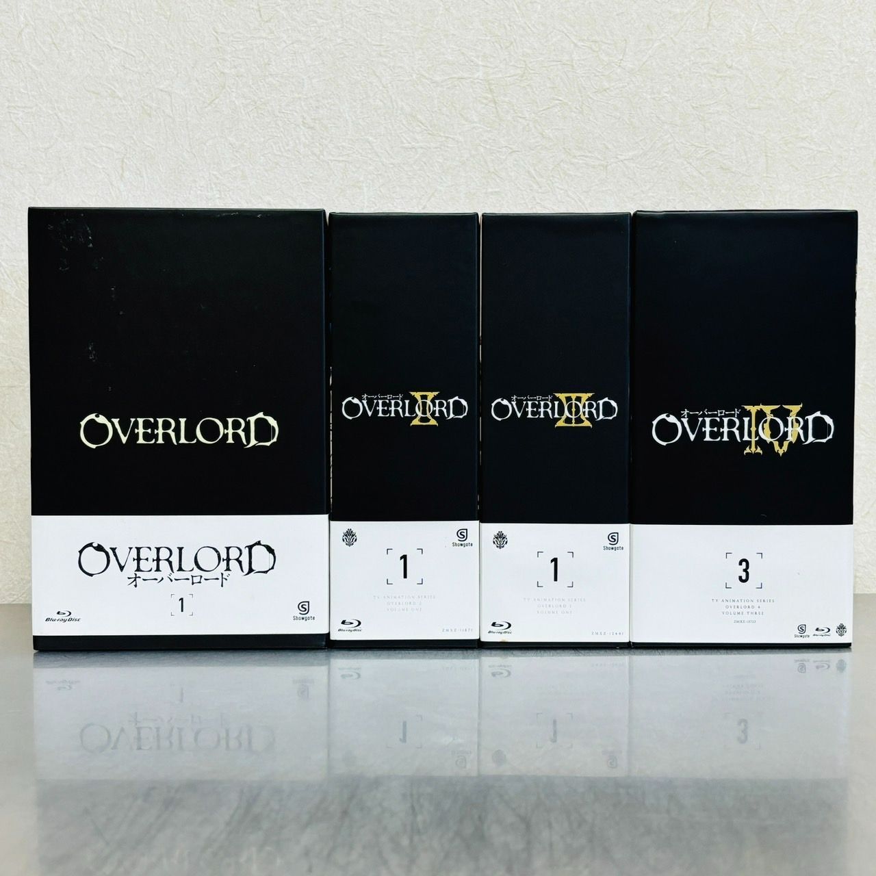 オーバーロード BD Blu-ray Ⅰ Ⅱ Ⅲ Ⅳ 4 BOX まとめ セット / OVERLORD ボックス ブルーレイ - メルカリ