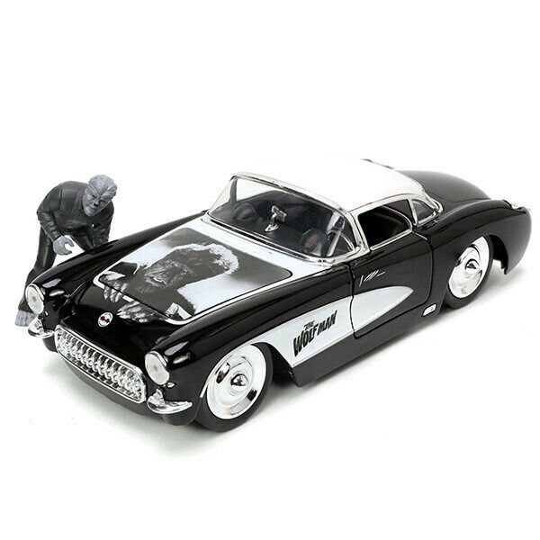 ウィリー　シボレー　コルベット　1957年式　1/24 GM特注品 1:24 ユニバーサルモンスター 1957 シボレー コルベット