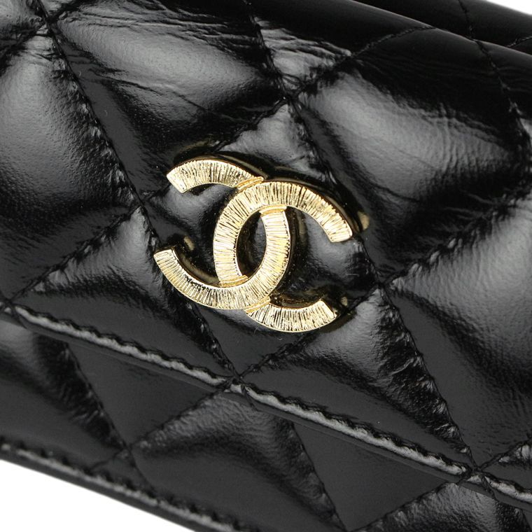 楽天市場】CHANEL シャネル Wホック折りたたみ財布 コンパクト