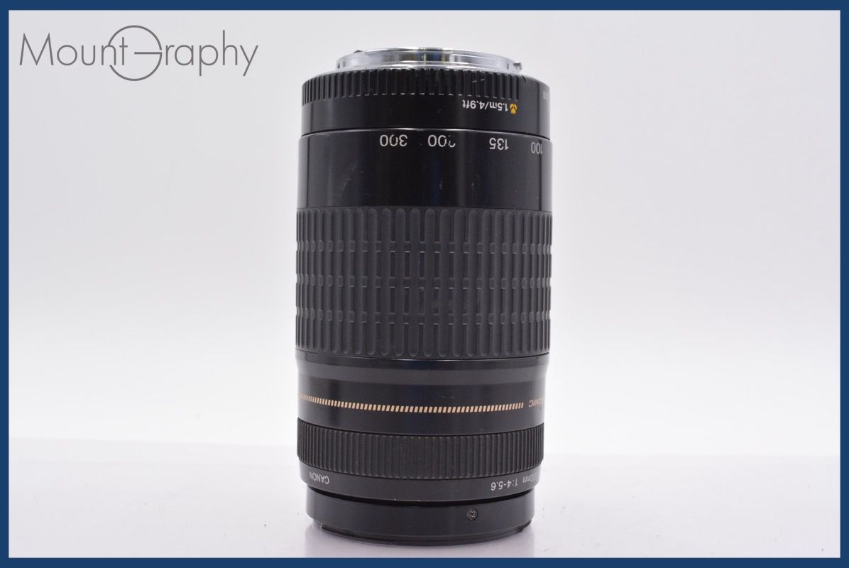  特別 キヤノン Canon EF 75 300 mm F 4 5 6 USM 前後キャップ付 同梱可 yk 5324 その他 カメラ