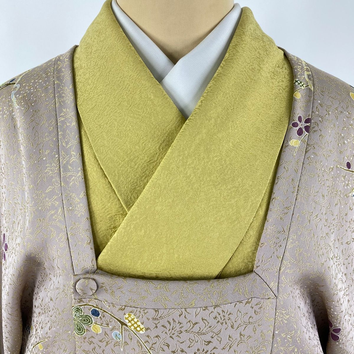 道行 身丈106cm 裄丈69cm 正絹 美品 逸品 【中古】