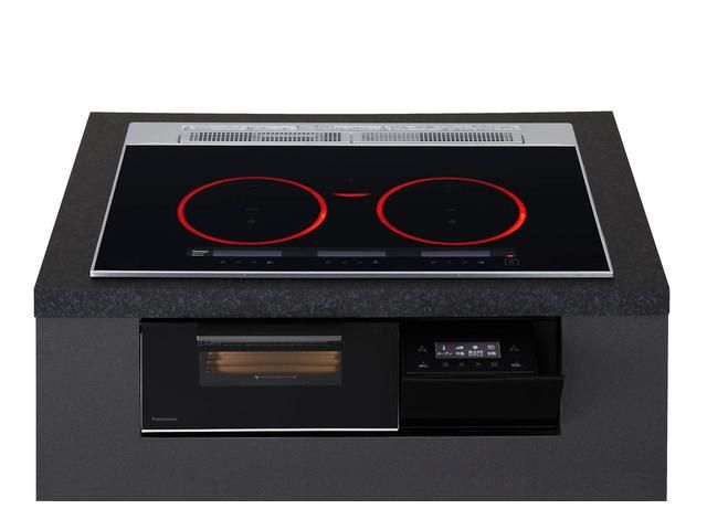 4営業日で発送 KZCA17VK ビルトインIHクッキングヒーター 同等品 KZ-A1V7K ジェットブラック KZ-CA17VK 3口IH 200V