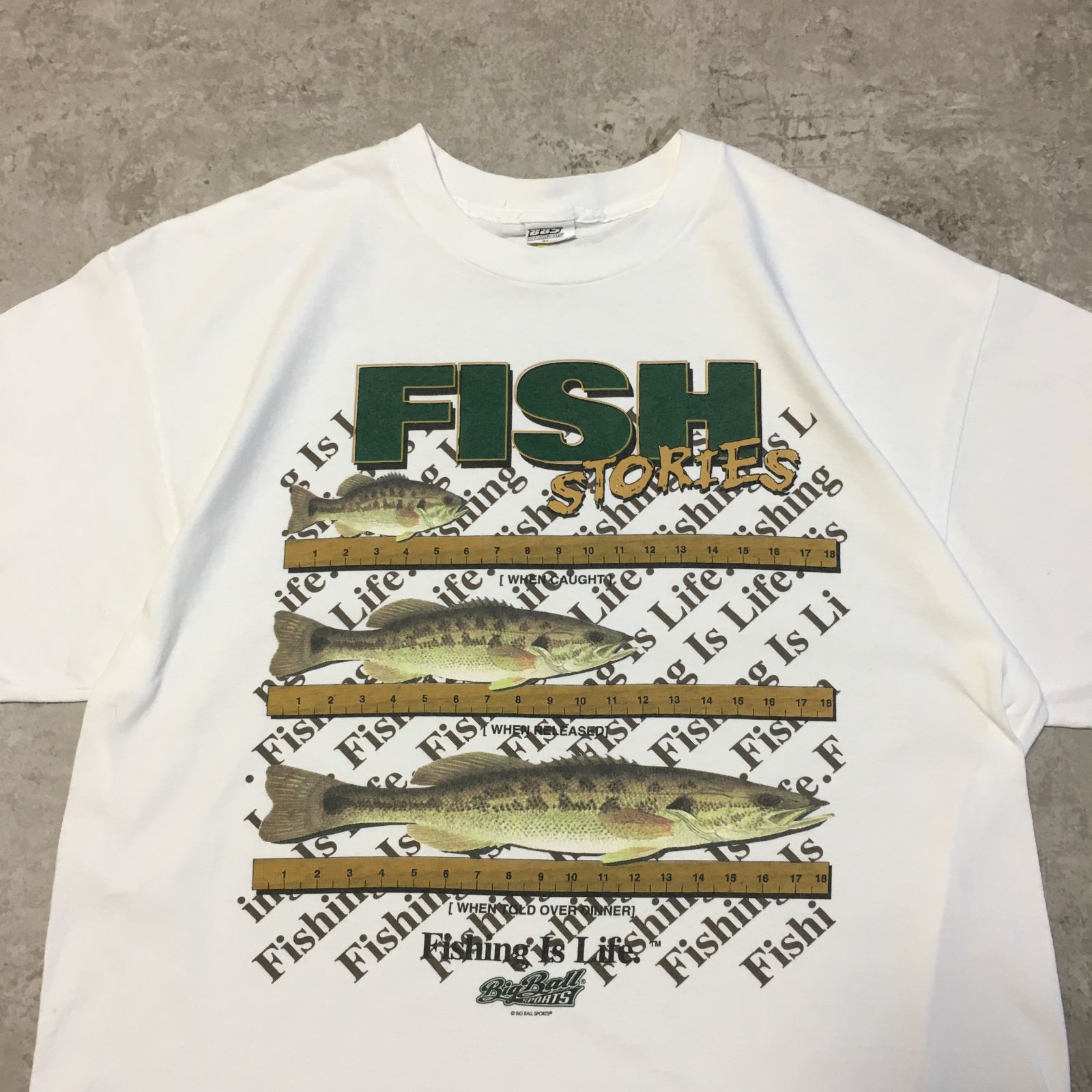 BASS PRO SHOPS フィッシングシャツ グリーン M（L） バスプロショップ