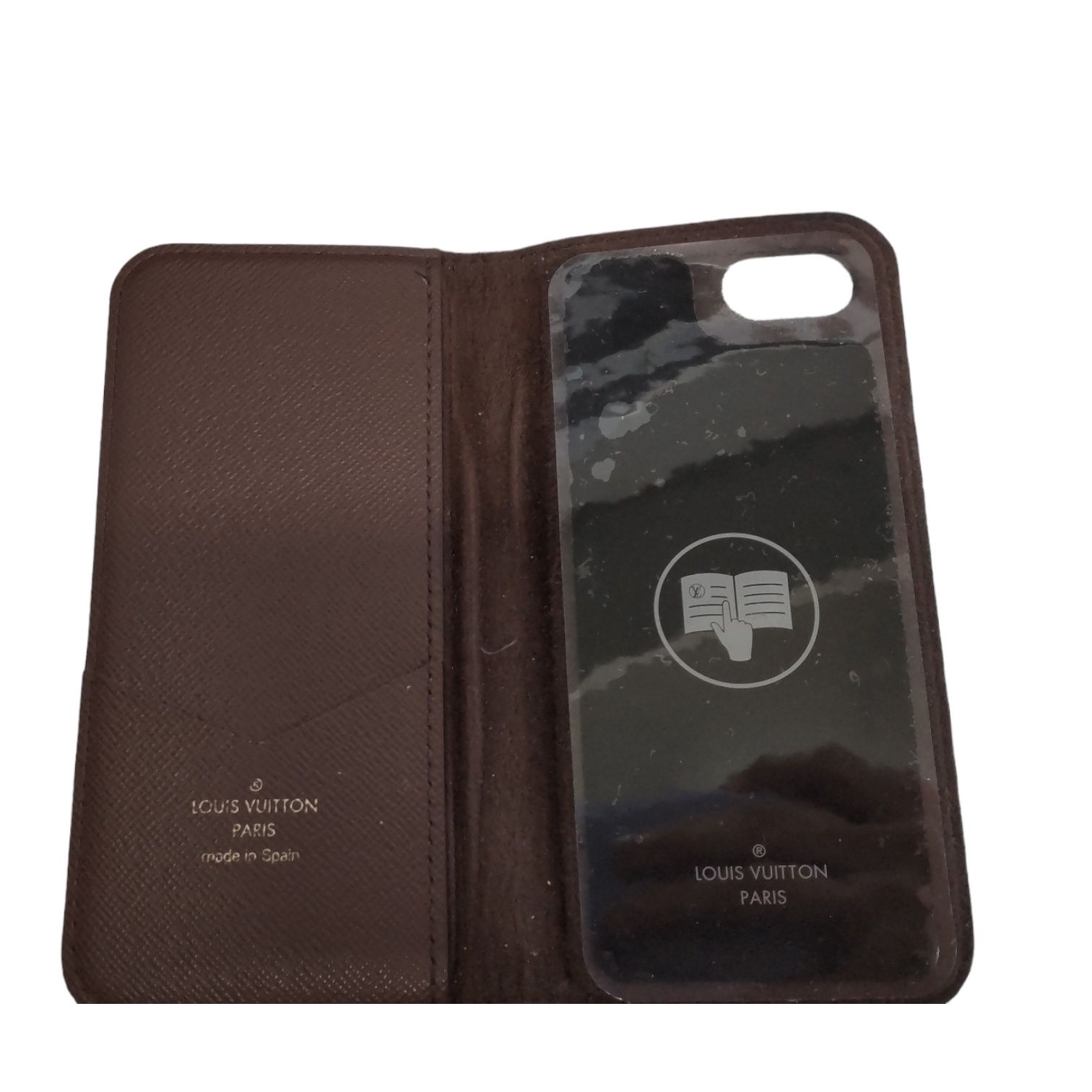 中古品】 LOUIS VUITTON ルイヴィトン モノグラム フォリオ iPhone 7/8 